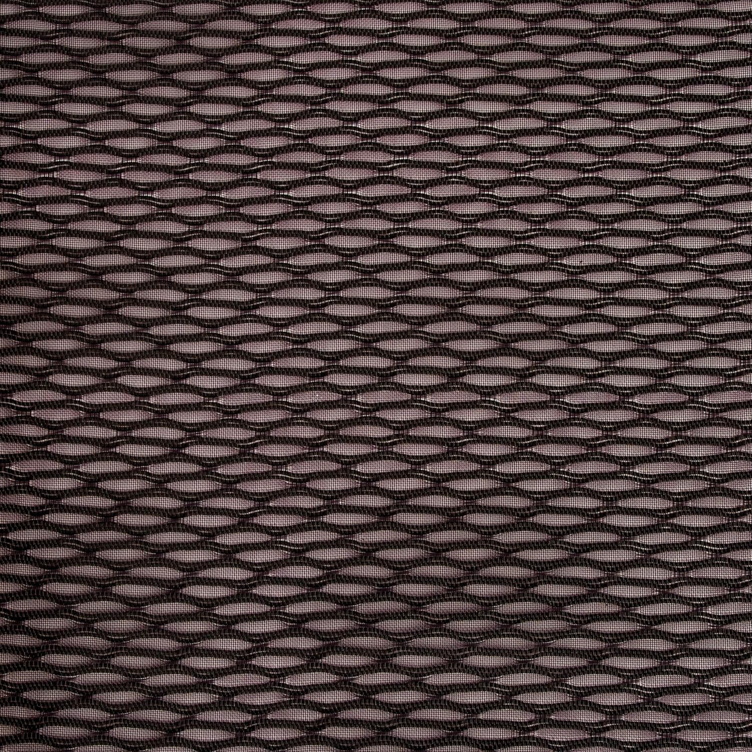 SPACE Seating Professional AirGrid Dark Back and Padded Black Eco Leather Seat, 2-to-1 Synchro Tilt Control