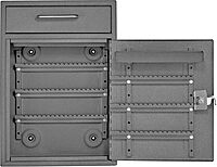 MAIL BOSS Key Boss Heavy-Duty High Security 105-Position Locking Key Cabinet & Drop Box