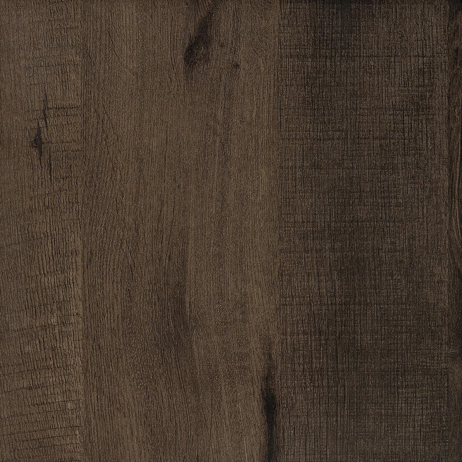 Sauder North Avenue Side Table, Rectangular, Smoked Oak/Black