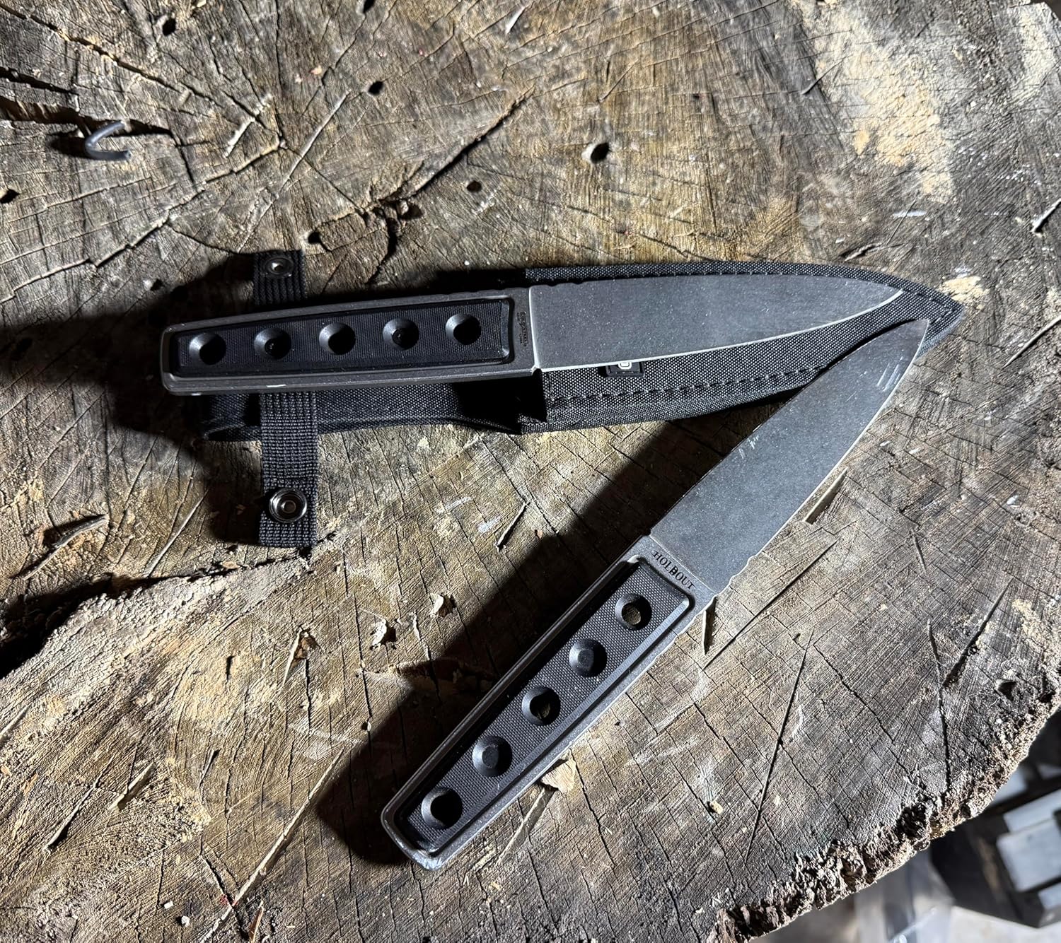 Cold Steel Stickman Holdout / 11" Overall / 5.8" Dagger Blade / 420SS / G10 Handle / 7.6 OZ