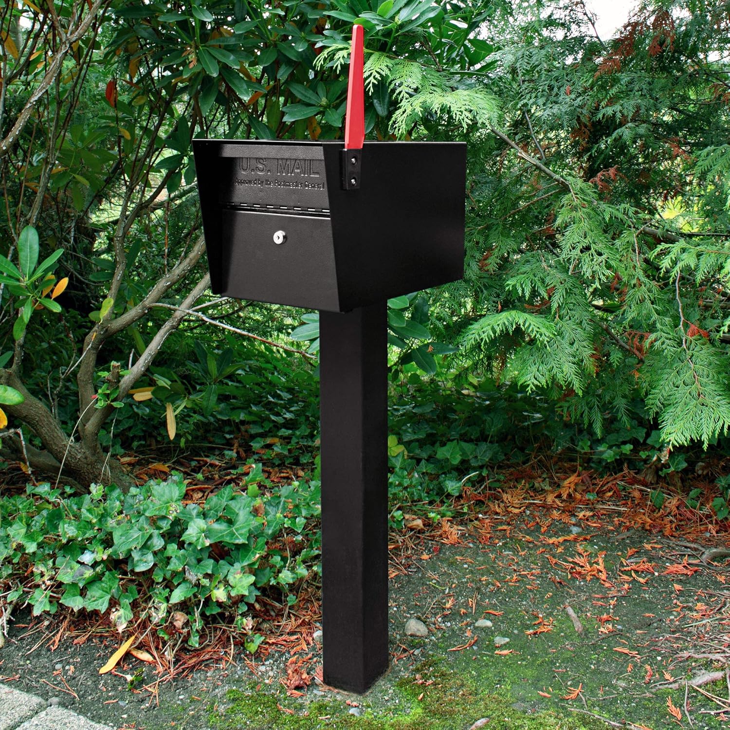 Mail Boss In-Ground Steel Mounting Post