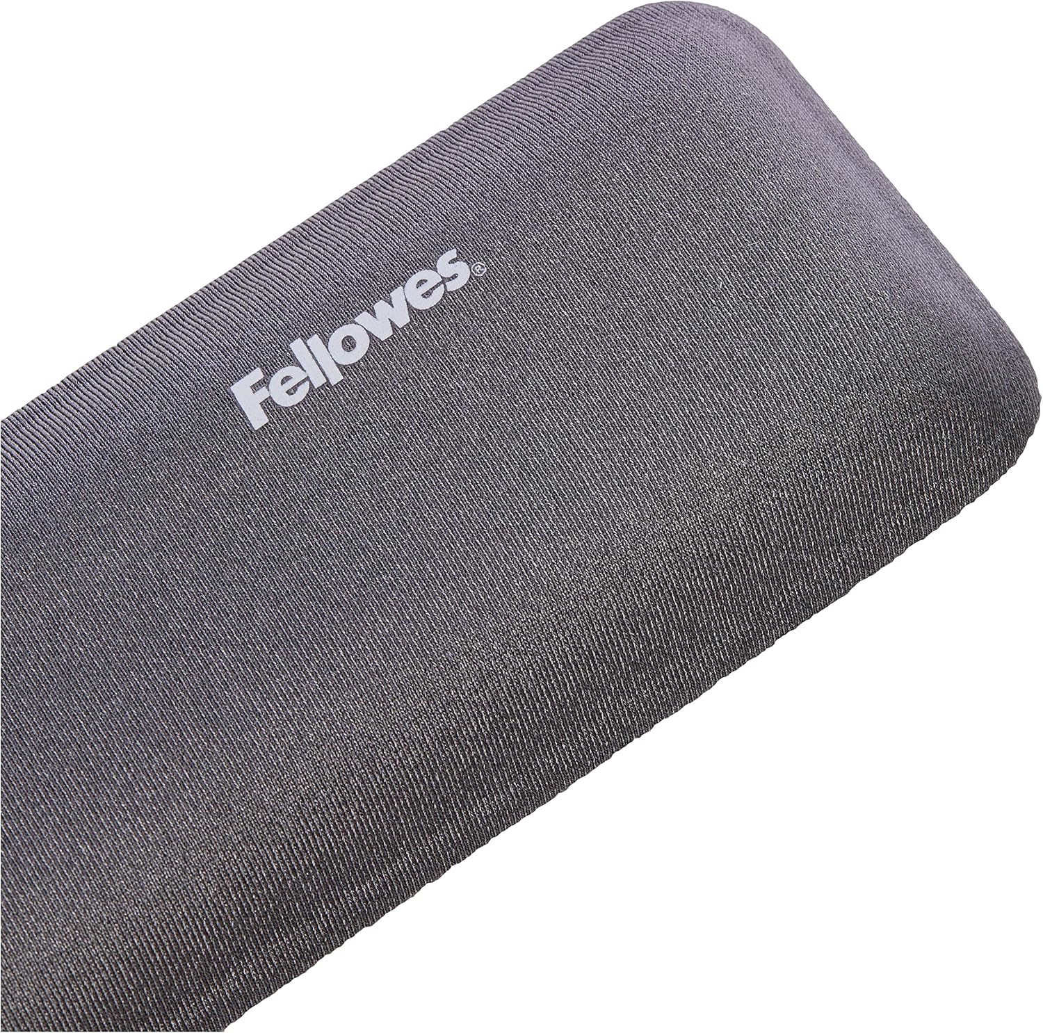 Fellowes 91737 Gel Wrist Rest - Graphite/Platinum (Pack of 3)