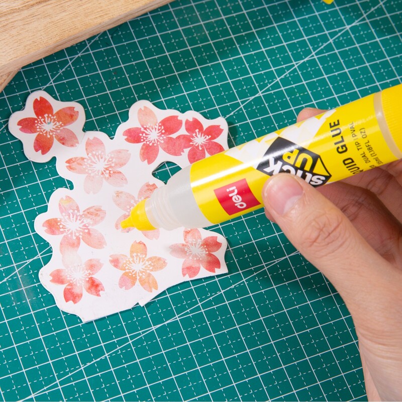 DELI A213 STICK UP LIQUID GLUE 35ML DUAL TIP