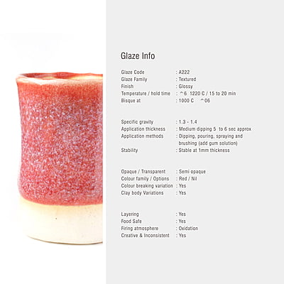 Sara Mid Fire Textured Vermilion A222 Sara Mid Fire Textured Vermilion A222