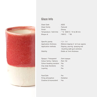 Sara Mid Fire Transparent Pink Red A223 Sara Mid Fire Transparent Pink Red A223