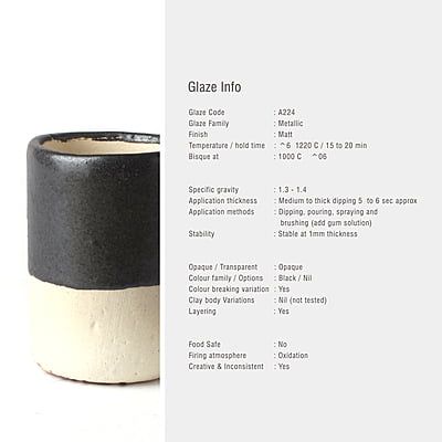 Sara Mid Fire Metallic Charcoal A224 Sara Mid Fire Metallic Charcoal A224