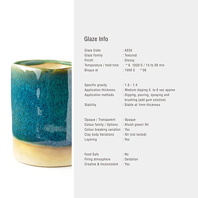 Sara Mid Fire Textured Teal Blue A235 Sara Mid Fire Textured Teal Blue A235