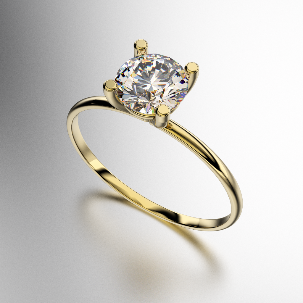 ANILLO SOLITARIO (MOD. A272)