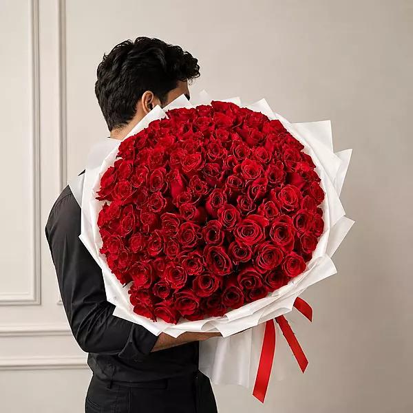 101 Red Roses Luxury Bouquet
