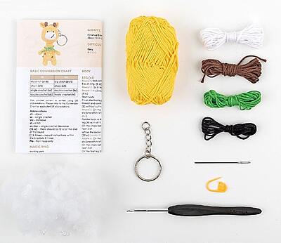 Kit Amigurumi Anchor - Gigi Giraffa