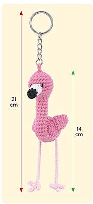 Kit Amigurumi Anchor - Flo Flamingo