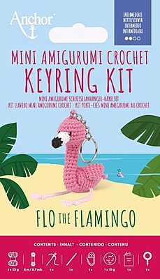 Kit Amigurumi Anchor - Flo Flamingo