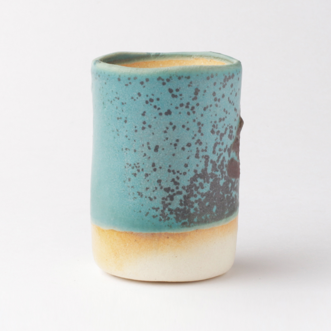 Sara Mid Fire Textured Turquoise Black A292