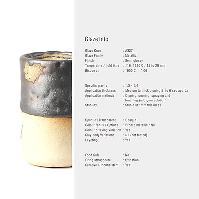 Sara Mid Fire Metallic Bronze A327 Sara Mid Fire Metallic Bronze A327