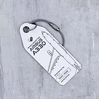 Aviationtag Airbus A330 - G-MLJL - White