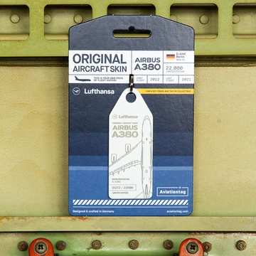 Aviationtag Lufthansa Airbus A380 - D-AIMI - White