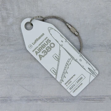 Aviationtag Lufthansa Airbus A380 - D-AIMI - White