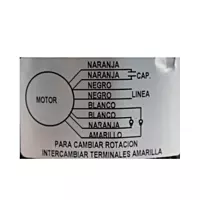 Motor Abierto 1/6 Hp 1600 Rpm 220-1-60 4 Polos Mcmillan - A448-2