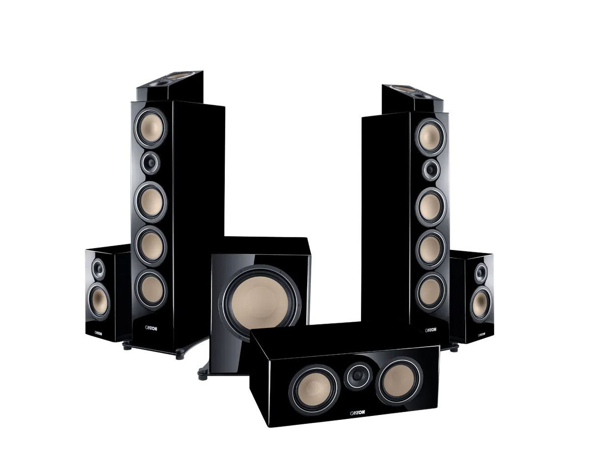 Canton A 45 5.1.2 Set Black