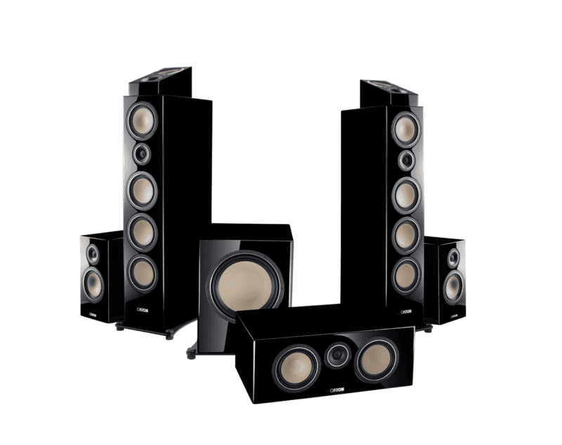 Canton A 45 5.1.2 Set Black