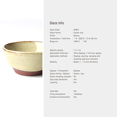 Sara Mid Fire Cream Rust A48/5