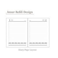 A5 Herbound Diary BB331 A5 Herbound Diary BB331