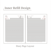 A5 Hardbound Diary - BB320