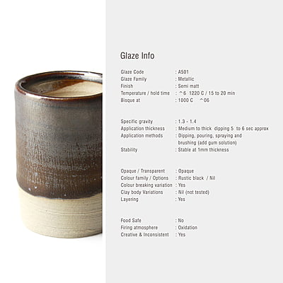 Sara Mid Fire Metallic Textured A501 Sara Mid Fire Metallic Textured A501