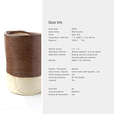 Sara Mid Fire Matt Textured Rosewood A52/9 Sara Mid Fire Matt Textured Rosewood A52/9