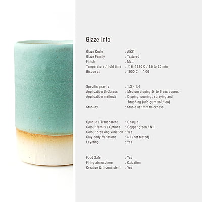 Sara Mid Fire Matt Blue Mint Green A531 Sara Mid Fire Matt Blue Mint Green A531