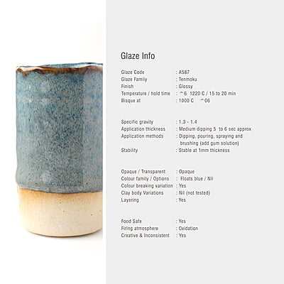 Sara Mid Fire Floats Blue A587