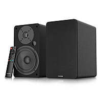 VULKKANO A5 ARC Black Active Bookshelf Speakers