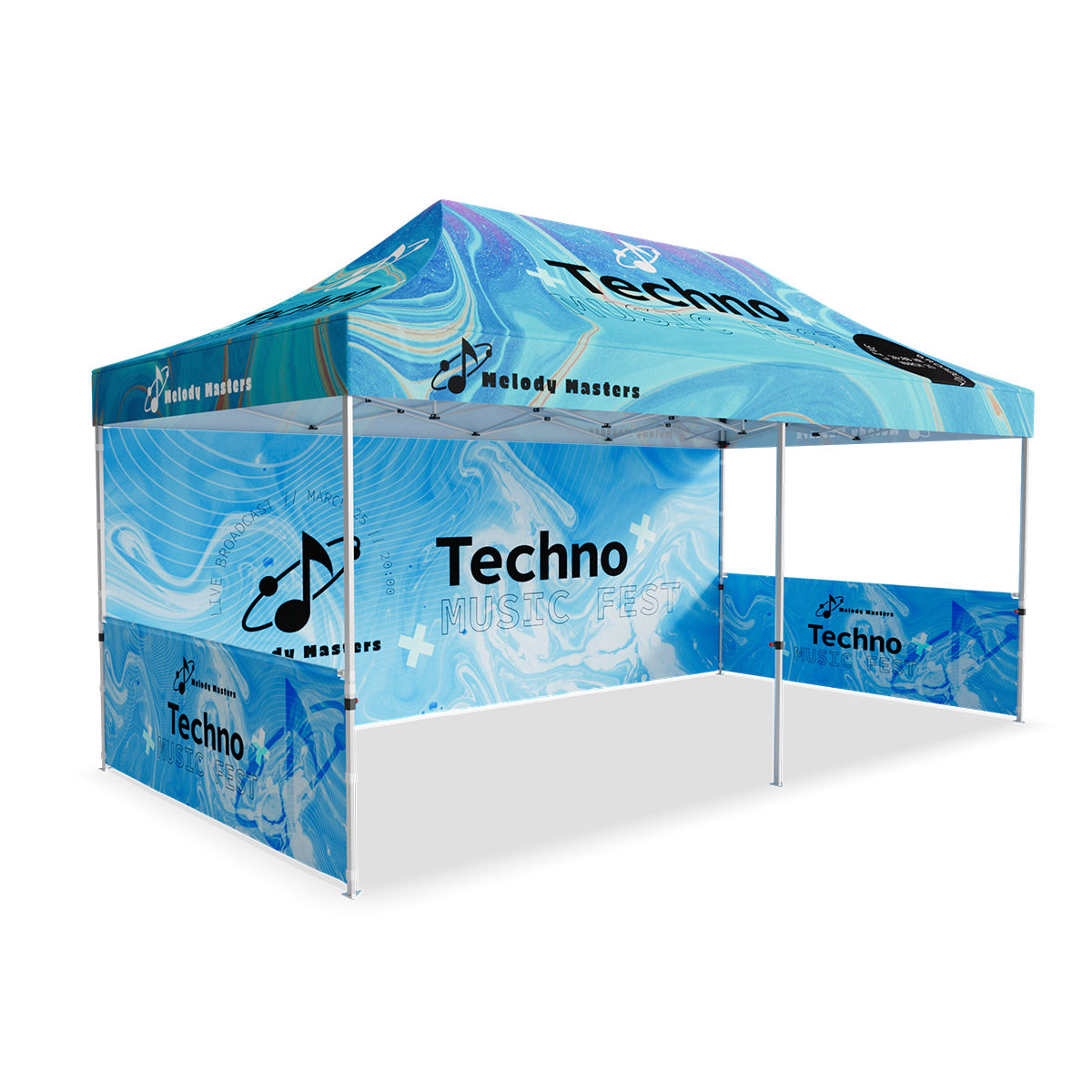 10ft x 20ft Half Walls 10ft x 20ft Half Walls