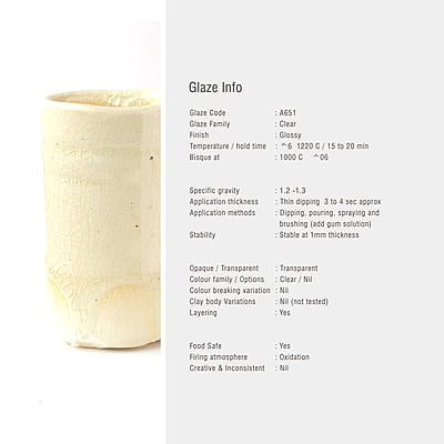 Sara Mid Fire Clear A651 Sara Mid Fire Clear A651