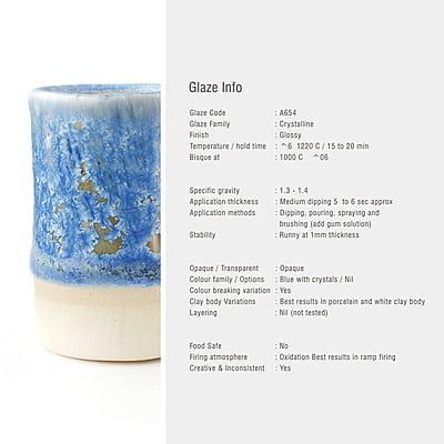 Sara Mid Fire Crystalline A654