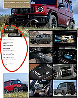 HU7 Retrofit Kit for 2019-2024 Mercedes-Benz G-Class W463A | Upgrade from COMAND NTG5.5