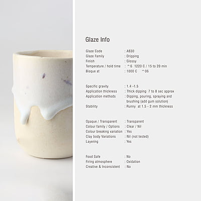 Sara Mid Fire Dripping A830 Sara Mid Fire Dripping A830