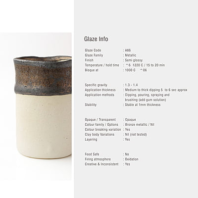 Sara Mid Fire Metallic Bronze A86 Sara Mid Fire Metallic Bronze A86