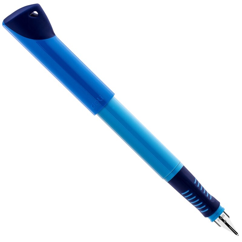 DELI A907 FOUNTAIN PEN BLUE