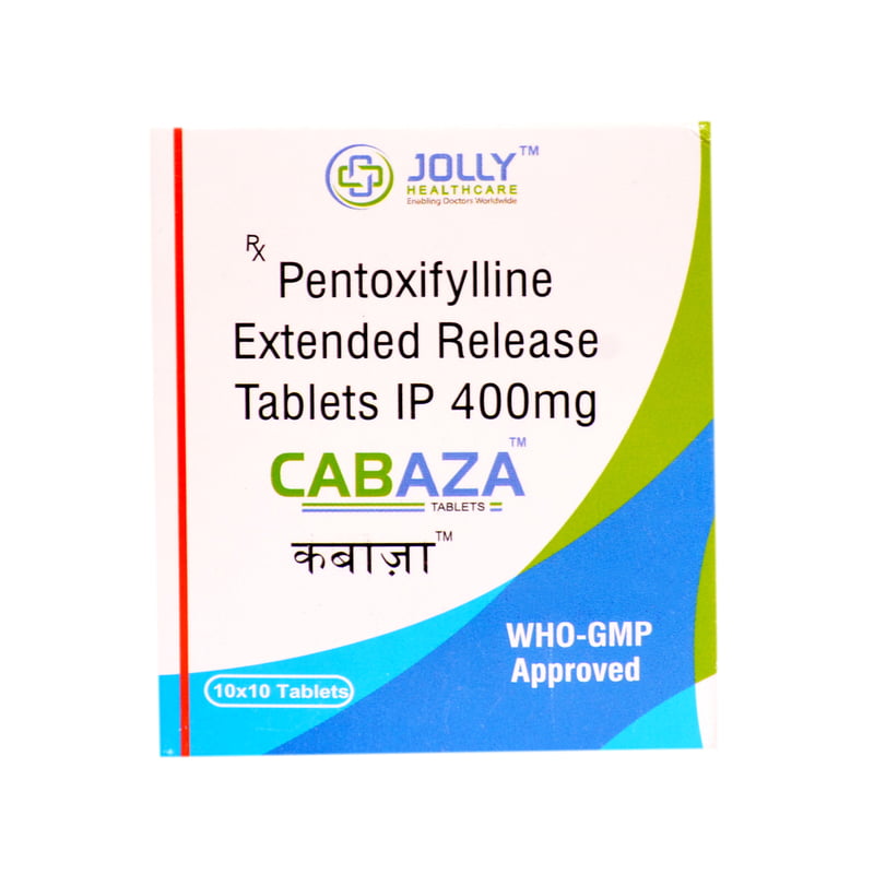 Cabaza (Pentoxifylline ER 400mg Tablet)