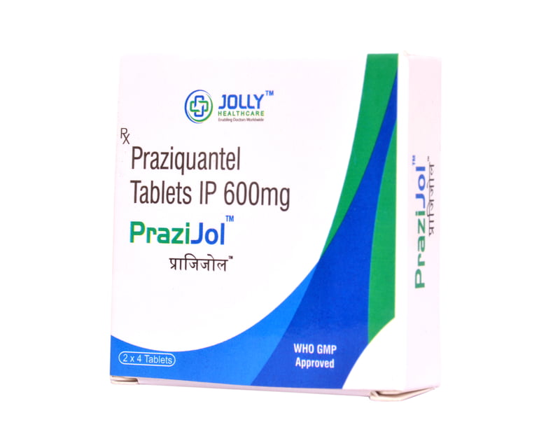 Prazijol (Praziquantel 600mg Tablet)