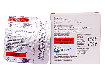 Prazijol (Praziquantel 600mg Tablet)