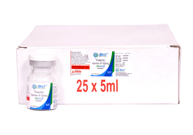 Jolclo 500mg (Cloxacillin 500mg Injection)