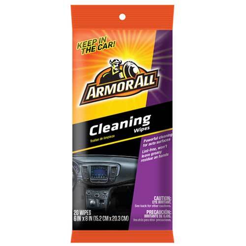 Armor All Pouches Cleaning Wipes 20ct [6pcs/box]