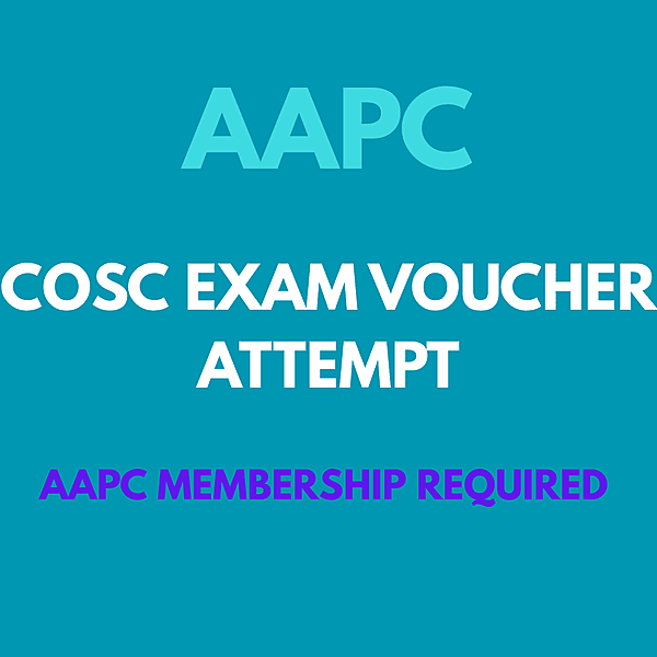COSC Exam Attempts Voucher COSC Exam Attempts Voucher
