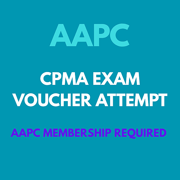 CPMA Exam Attempts Voucher CPMA Exam Attempts Voucher