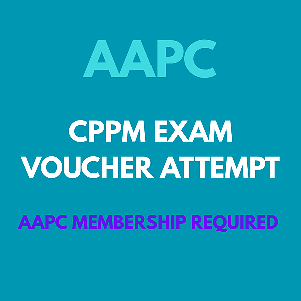CPPM Exam Attempts Voucher CPPM Exam Attempts Voucher