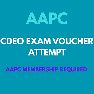 CDEO Exam Attempts Voucher CDEO Exam Attempts Voucher