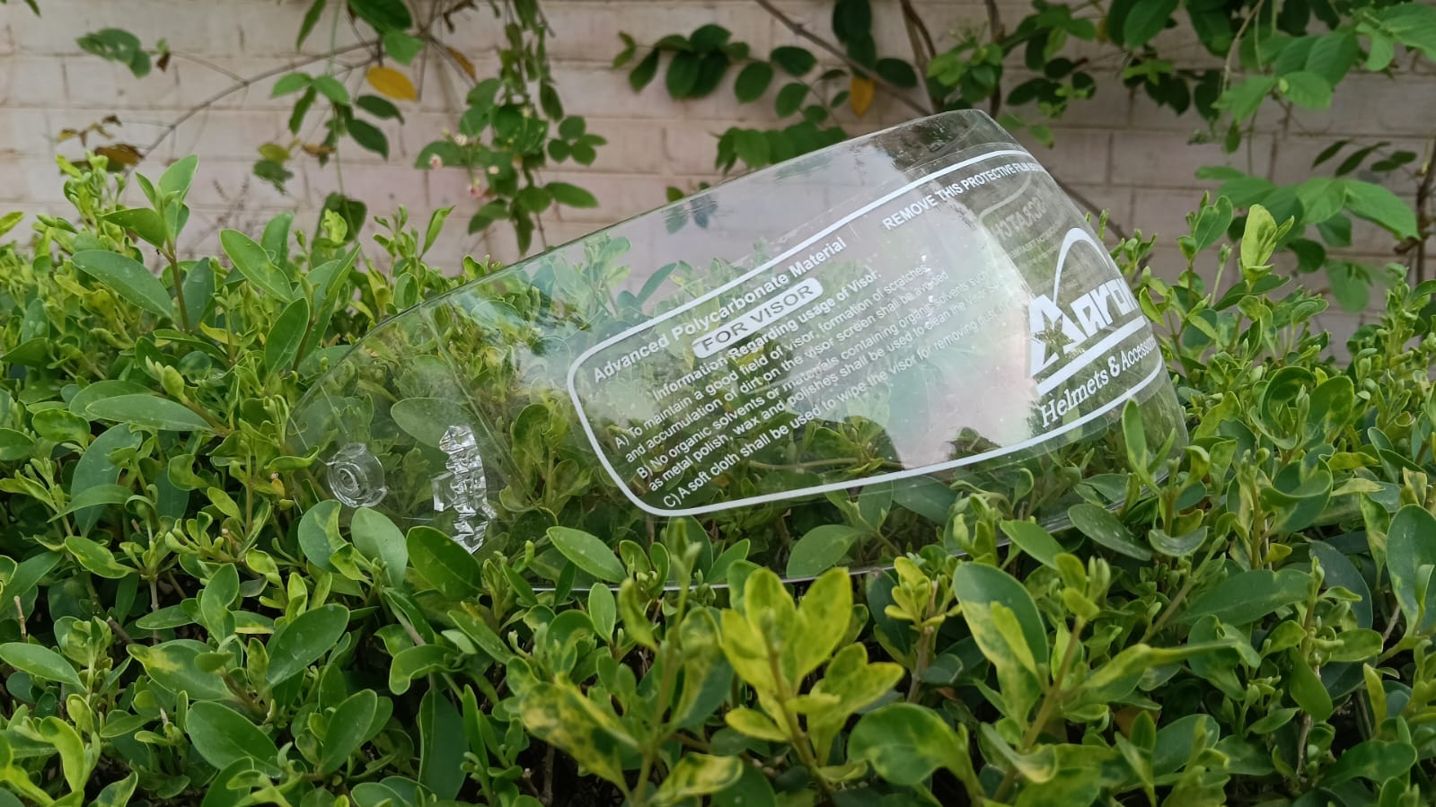 AARON CLEAR VISOR FOR ACE