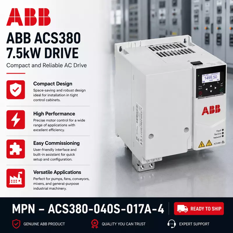 ABB Drive ACS380 7.5kW